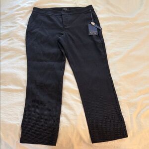 NYDJ Ankle Pant Polka Dot Pants NWT